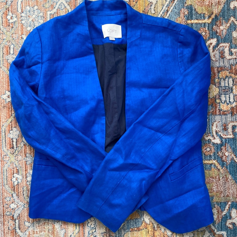 Blue loft blazer